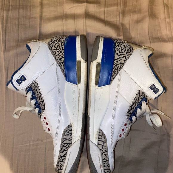 air jordan 2011 true blue retro 3s - Picture 3 of 6